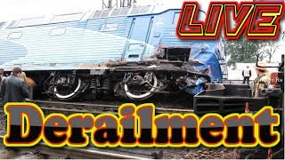 Сход поезда с рельс Derailment [upl. by Nivi]