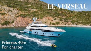 LE VERSEAU  Princess 40m Yacht for Charter [upl. by Salman179]