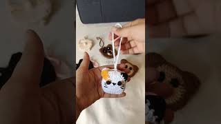 Crochet Airpod Charm  Crochet Project Pattern crochetcreations tojeofficialstore [upl. by Santoro973]