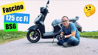 Test Ride Review of Yamahas Fascino 125 Fi  BS6  First Fi Scooter in Nepal [upl. by Mcclure19]