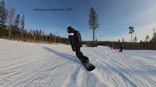 Kungsberget Ski and Snowboarding day trip  2024 [upl. by Ynneh]