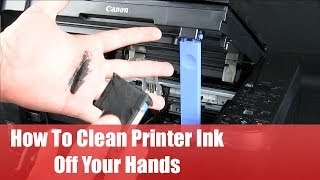 How to Clean Printer Ink Off Your Hands [upl. by Quincy]