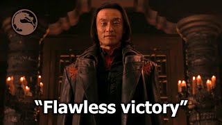 quotFlawless victoryquot  Shang Tsung CaryHiroyuki Tagawa  Mortal Kombat  1995 [upl. by Ume333]