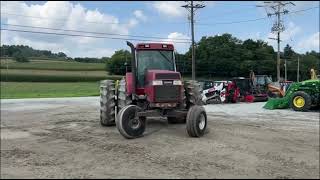 CASE IH 7130 TRACTOR WITH CAB For Sale [upl. by Etnuahs]