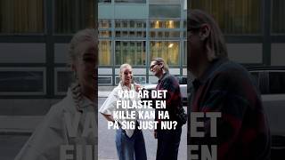 Vad är det fulaste en kille kan ha på sig just nu Vad tycker du Kommentera ↘️ intervju fashion [upl. by Ynnor]