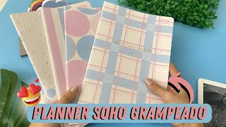 RESENHA PLANNER GRAMPEADO SOHO 2024 DA TILIBRA planner studygrambr stationery [upl. by Okir]