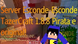 SERVER ESCONDEESCONDE TAZERCRAFT PIRATA Ft MrNerd [upl. by Assele994]