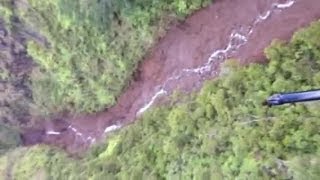 Apparent landslide triggers brown water advisory on Kauai [upl. by Naro]