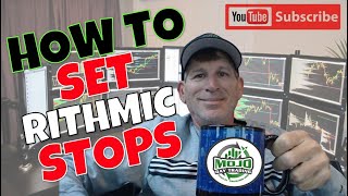 RT Trader Pro Rithmic How To Set Trader Stop Loss [upl. by Magavern]