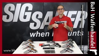 Sig Sauer P226 XSeries Wir erklären euch das modulare System [upl. by Asssilem]