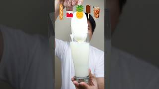 EATING RANDOM FOOD WITH WHITE CHOCOLATE asmr mukbang [upl. by Ahsikat]