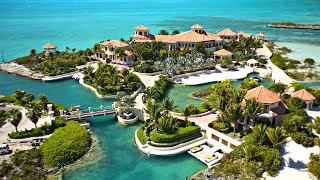 The Caribbean Most Beautiful Beach Mansions [upl. by Frulla]