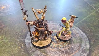 AoS Spearhead Maggotkin of Nurgle vs Ogor Mawtribes [upl. by Snider]