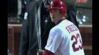 David Freese Game 6Angels in the Outfield [upl. by Lananna]