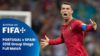 FULL MATCH Portugal v Spain  2018 FIFA World Cup [upl. by Dickman]