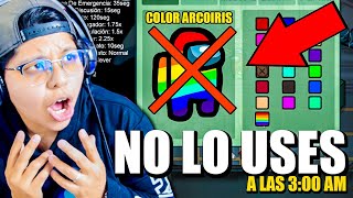 EL COLOR MALDITO ARCOIRIS QUE NUNCA DEBES USAR EN AMONG US A LAS 300 AM 😱🌈  Pathofail [upl. by Oirrad]