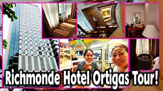 Richmonde Hotel Ortigas  Room amp Hotel Tour [upl. by Mihsah222]