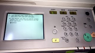 canon ir2525 error code e000002 problem solution [upl. by Luna793]