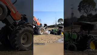 swaraj 963  johndeere  full 💯 power  tractor 🥆🥆 modified shortsvideo [upl. by Saltsman]