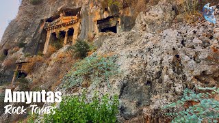 🎵 Calming Music at Amyntas Rock Tombs 2 HOURS Relaxing Music – Instantly Sleep amp Destress [upl. by Ignaz]