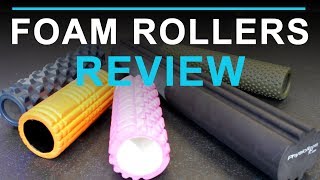 Foam Rollers Review Differences Between Foam Rollers [upl. by Fredette]