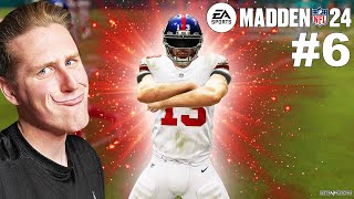 IM THE QUARTERBACK THAT WILL SAVE THE NEW YORK GIANTS  Madden 24  Superstar 6 [upl. by Ranilopa]