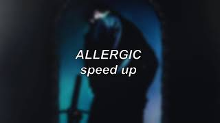 Post Malone – Allergic  Speed Up [upl. by Kernan160]