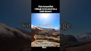 Kibber is a village located in the Spiti Valley of Himachal himachalpradesh langza kibbervillage [upl. by Erastus]