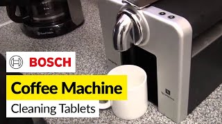 Bosch Coffee Machine Cleaning Tablets [upl. by Acirdna]