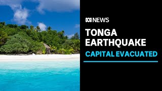 Tongas capital evacuated after 66 magnitude earthquake  ABC News [upl. by English811]