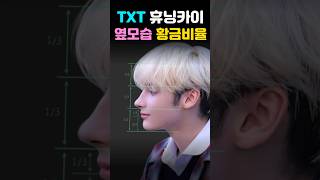 TXT✨️휴닝카이✨️옆모습 황금비율 변신 tomorrowxtogether [upl. by Vena]