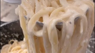 The BEST fettuccine Alfredo recipe shorts [upl. by Eniruam]