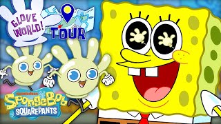 A Tour of EVERY Section in Glove World🧤🗺  SpongeBob [upl. by Waters]