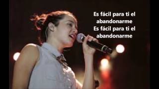 Los ángeles azules feat Ximena Sariñana  Mis sentimientos Lyrics [upl. by Waligore]