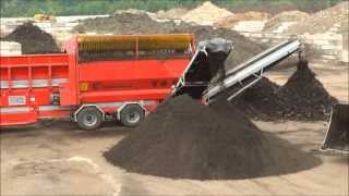 Groenrecycling Rouveen BV aan het compost zeven met Tera Select [upl. by Apfelstadt71]