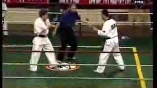 Kyokushin Karate VS Tae Kwon Do 2004 [upl. by Nairbo]