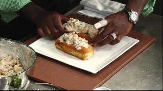 ChefRLI Lobster Poboy Sandwich Recipe [upl. by Celestina]