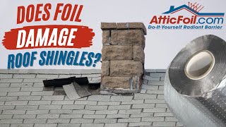 Does Radiant Barrier Damage Shingles [upl. by Thormora]