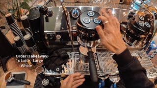 POV  Solo barista Workflow [upl. by Halima]