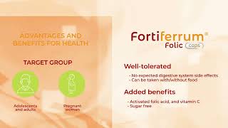 FortiFerrum® Folic Caps  EN [upl. by Emoraj]