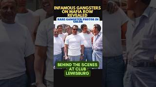 JOHN GOTTI and CLUB LEWISBURG made famous in GOODFELLAS  Who Was On Mafia Row johngotti [upl. by Flinn]