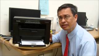 Product Review of Canon imageCLASS MF3010 Laser Multifunction Printer [upl. by Aelahs]