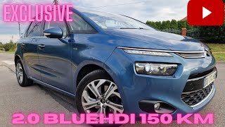 DOSTAWA CITROEN C4 PICASSO EXCLUSIVE 20 BLUEHDI 150 KM pewneafcars [upl. by Babette697]