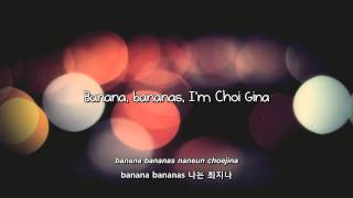 GNa Banana lyrics Eng  Rom  Han [upl. by Amuh]