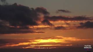 Ostfriesland Sonnenuntergang Zeitraffer Sunset timelapse coucher de soleil Accéléré [upl. by Arammat]