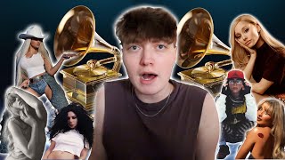 ARIANA WAS ROBBED 2025 GRAMMY NOMINATION REACTION amp PREDICTIONS [upl. by Tenej]