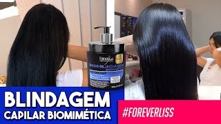 Blindagem Capilar Biomimética Forever Liss  Passo a Passo [upl. by Thorbert570]