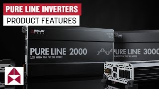 Pureline Power Inverter Series Features  Pure Sine Wave  Wagan Tech [upl. by Braun891]