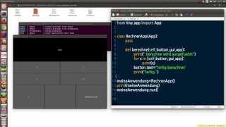 Programmieren einer TaschenrechnerApp mit kivy Teil 4 [upl. by Aniez]
