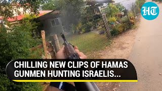 Haunting Footage Of Hamas Gunmen Entering Homes amp Killing Israeli Civilians Surfaces  Watch [upl. by Clabo655]